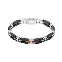 Bracciale Baraka Uomo in Acciaio Diamante BR221381ROCN200001 - BR221381ROCN200001
